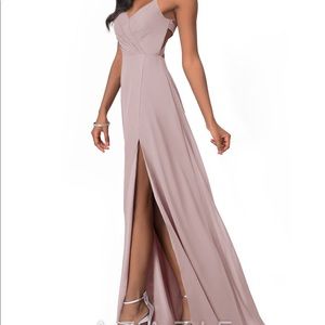 Azazie Jane in Vintage Mauve Dress